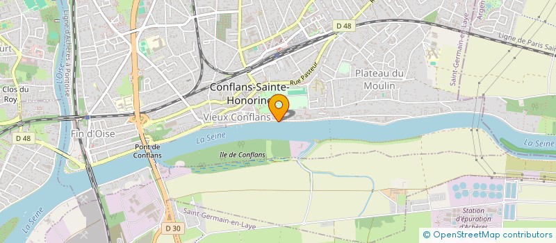 localisation de l'entreprise MONSIEUR LUCIEN VERET à CONFLANS-SAINTE-HONORINE