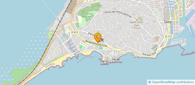 localisation de l'entreprise MONSIEUR LUCIEN VIE à SETE