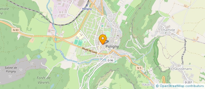 localisation de l'entreprise MONSIEUR LUCIEN VILLALOBOS à POLIGNY