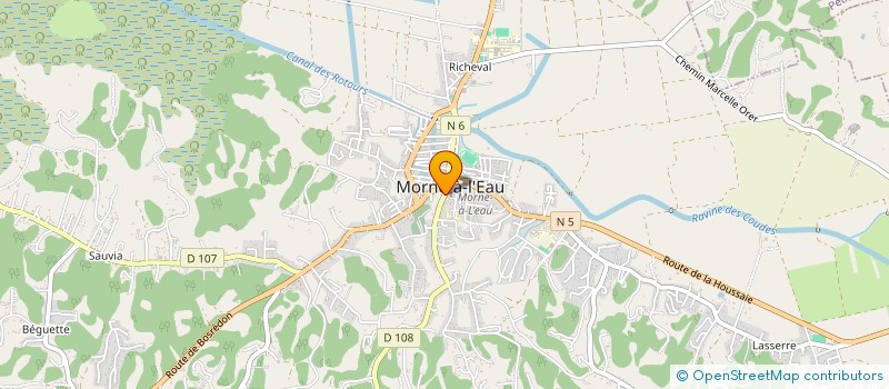 localisation de l'entreprise MONSIEUR LUCIEN WACHTER à MORNE A L'EAU