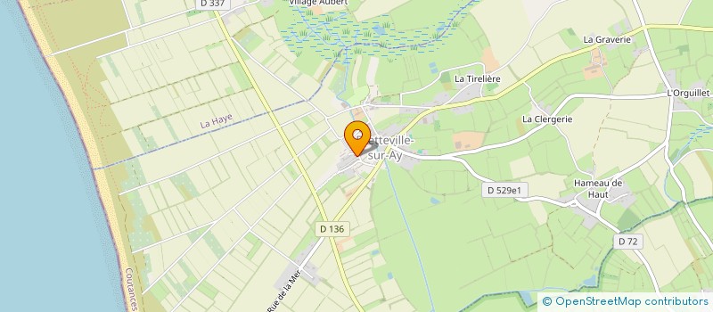 localisation de l'entreprise MONSIEUR LUCIEN YBERT  BRETTEVILLE-SUR-AY