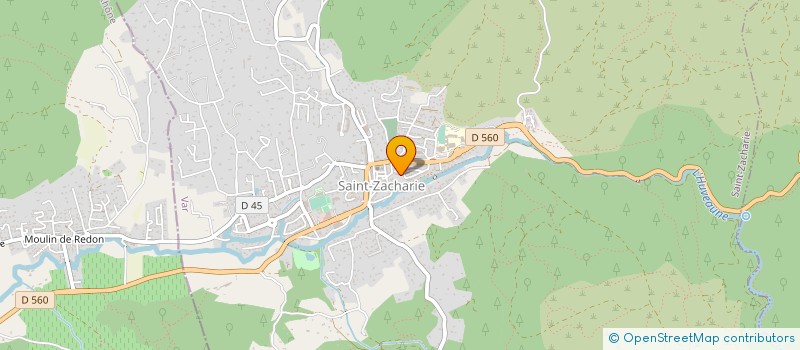 localisation de l'entreprise MONSIEUR LUCIEN YVERNES  SAINT-ZACHARIE