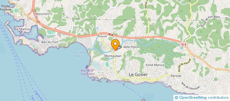 localisation de l'entreprise MONSIEUR LUCIENNE MIREFLEUR à LE GOSIER