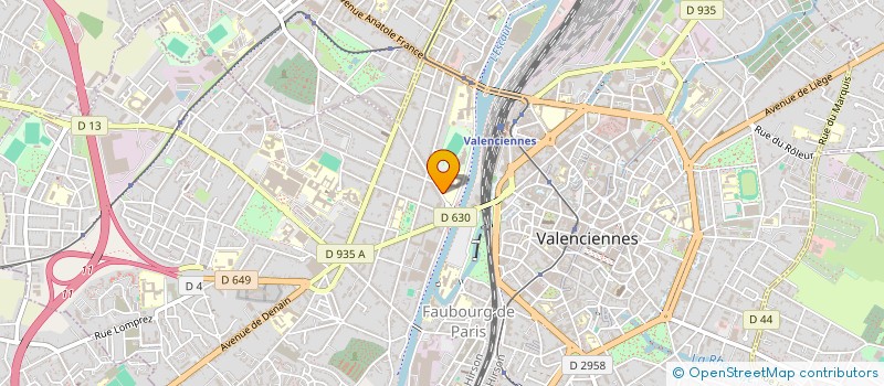 localisation de l'entreprise MONSIEUR LUCIO CAPULZINI CREMONINI à VALENCIENNES
