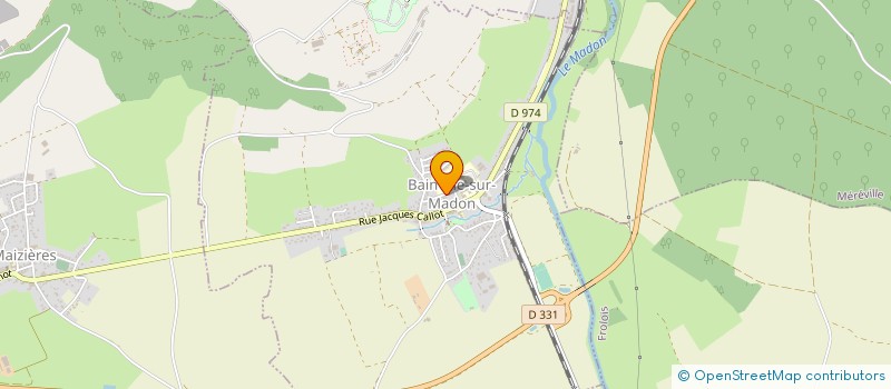 localisation de l'entreprise MONSIEUR LUCIO CILIBERTI  BAINVILLE-SUR-MADON