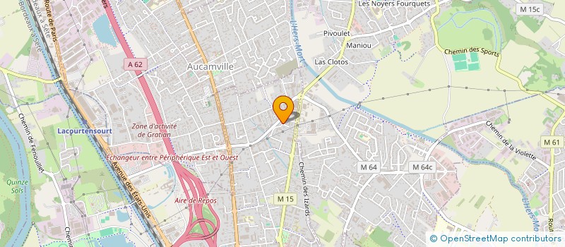 localisation de l'entreprise MONSIEUR LUCIO DIAMOUANGANA à TOULOUSE