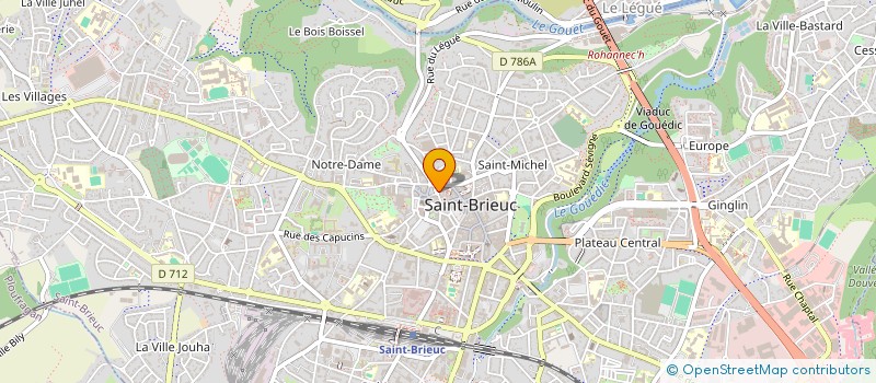 localisation de l'entreprise MONSIEUR LUCIO FABIANO à SAINT-BRIEUC