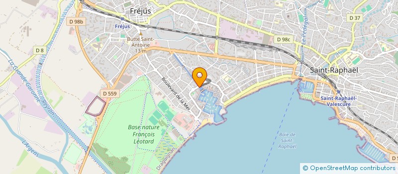 localisation de l'entreprise MONSIEUR LUCIO MASTROLIA à FREJUS