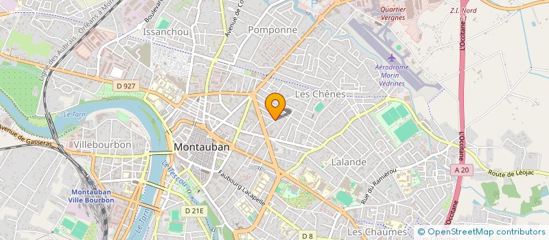 localisation de l'entreprise MONSIEUR LUCIO PEREIRA DE OLIVEIRA  MONTAUBAN