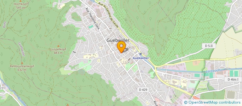 localisation de l'entreprise MONSIEUR LUCIO ROTA  GUEBWILLER