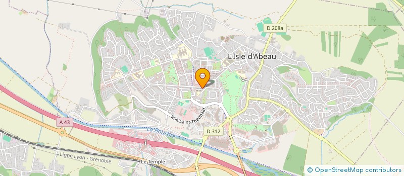 localisation de l'entreprise MONSIEUR LUCKA BRICHE  L'ISLE-D'ABEAU