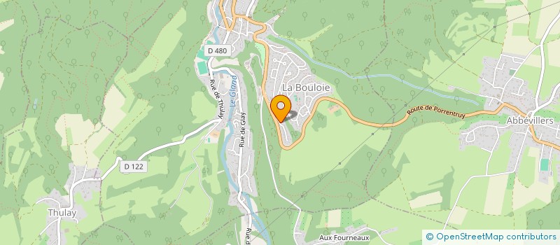 localisation de l'entreprise MONSIEUR LUCKA SANCEY  HERIMONCOURT