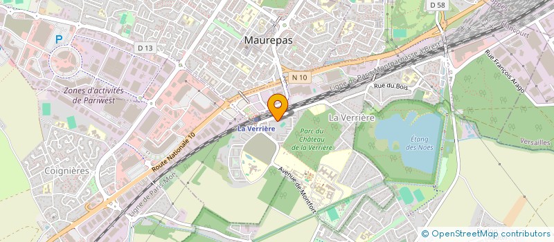 localisation de l'entreprise MONSIEUR LUCKAEL LALANDE  LA VERRIERE