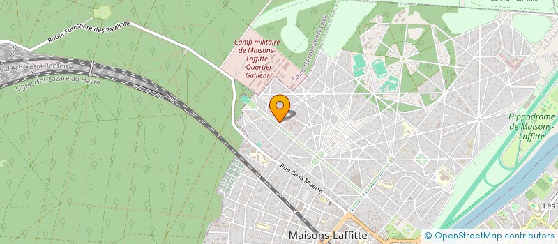 localisation de l'entreprise MONSIEUR LUCKAS BRAUNECKER BECKER à MAISONS-LAFFITTE