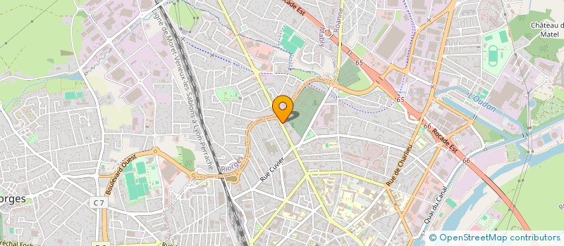 localisation de l'entreprise MONSIEUR LUCKAS LARDE  ROANNE