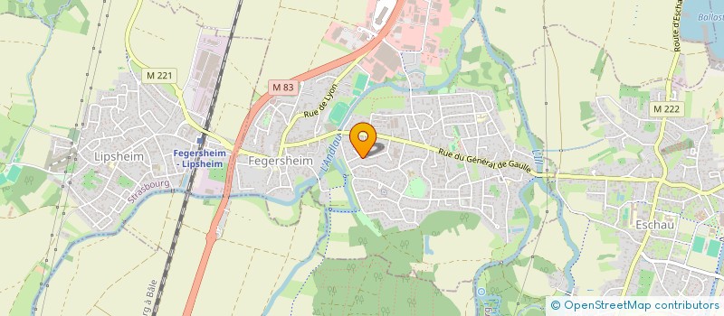 localisation de l'entreprise MONSIEUR LUCKENS SEVERE à FEGERSHEIM