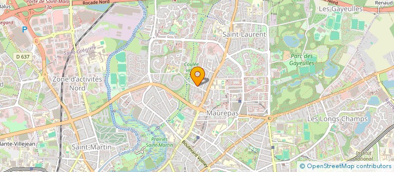 localisation de l'entreprise MONSIEUR LUCKENSON LOUIDOR à RENNES