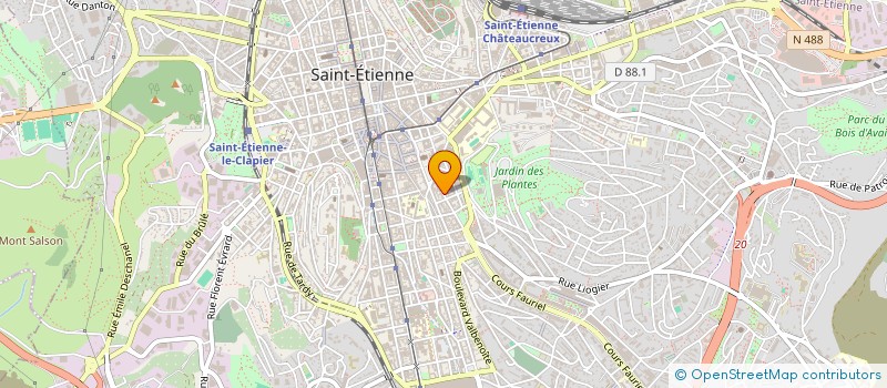 localisation de l'entreprise MONSIEUR LUCKMAN ABIOLA  SAINT-ETIENNE