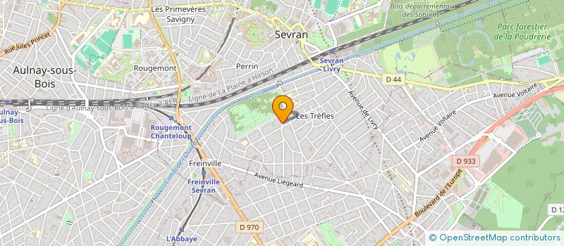 localisation de l'entreprise MONSIEUR LUCKNER BRUNO à SEVRAN