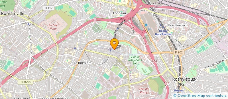 localisation de l'entreprise MONSIEUR LUCKSON PETIT-HOMME à ROSNY-SOUS-BOIS