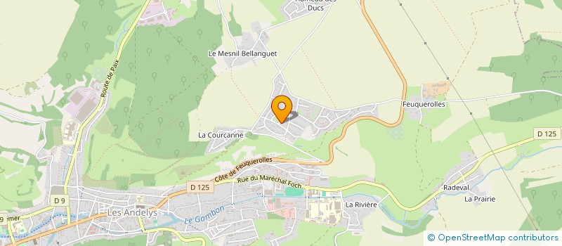 localisation de l'entreprise MONSIEUR LUCSON ANDREUS à LES ANDELYS