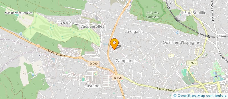 localisation de l'entreprise MONSIEUR LUDERIC GEMINARD  NIMES