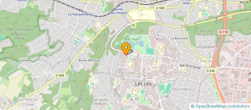 localisation de l'entreprise MONSIEUR LUDIVIN DUCREUX à LES ULIS