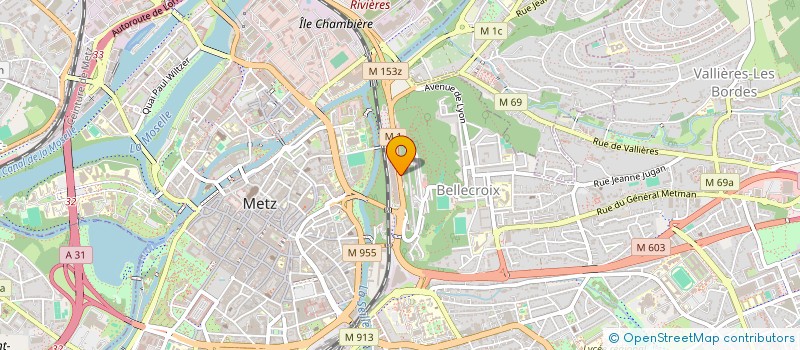 localisation de l'entreprise MONSIEUR LUDJI PANCREL  METZ