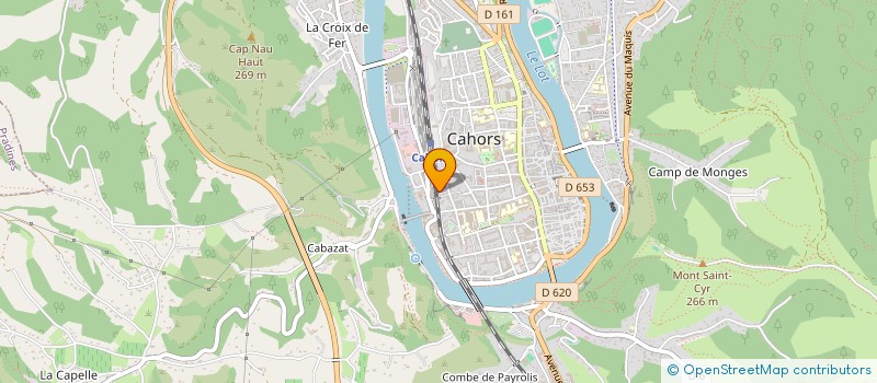 localisation de l'entreprise MONSIEUR LUDO LOPEZ  CAHORS