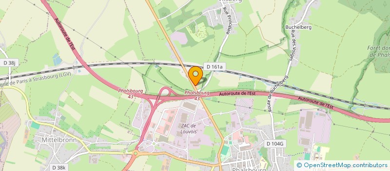 localisation de l'entreprise MONSIEUR LUDOVIC ACKER-GUTKNECHT  VILSBERG