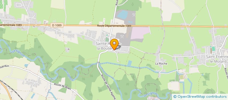 localisation de l'entreprise MONSIEUR LUDOVIC ADE  SAINT-SIXTE