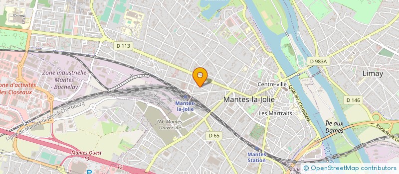 localisation de l'entreprise MONSIEUR LUDOVIC ALEXER  MANTES-LA-JOLIE