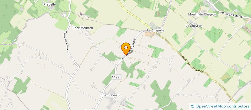 localisation de l'entreprise MONSIEUR LUDOVIC ALLAIN  RIOUX