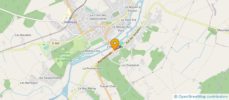 localisation de l'entreprise MONSIEUR LUDOVIC ALLARD à LANGE