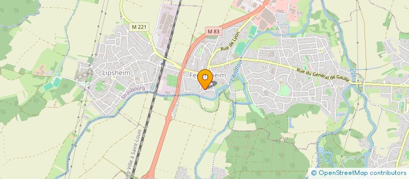 localisation de l'entreprise MONSIEUR LUDOVIC ALLARD  FEGERSHEIM