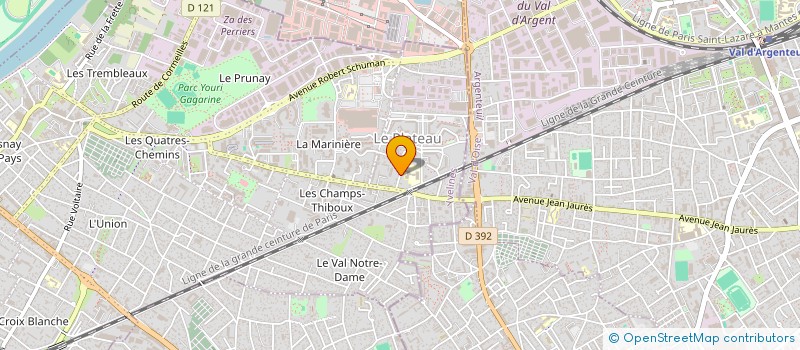 localisation de l'entreprise MONSIEUR LUDOVIC ALLUSSON à SARTROUVILLE