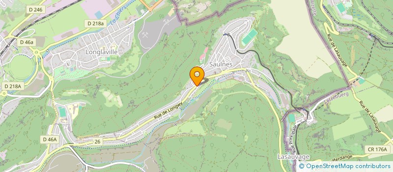 localisation de l'entreprise MONSIEUR LUDOVIC ALTERMATT  SAULNES