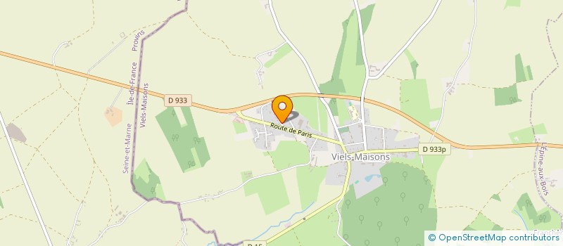 localisation de l'entreprise MONSIEUR LUDOVIC AMBROSIO  VIELS-MAISONS
