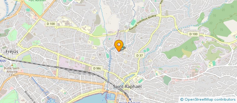 localisation de l'entreprise MONSIEUR LUDOVIC ANDRE  SAINT-RAPHAEL