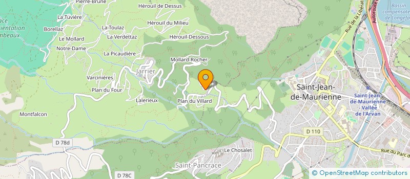 localisation de l'entreprise MONSIEUR LUDOVIC ANSELME  JARRIER