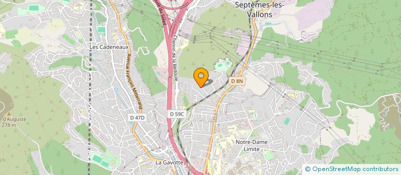 localisation de l'entreprise MONSIEUR LUDOVIC ANTETOMASO à SEPTEMES-LES-VALLONS