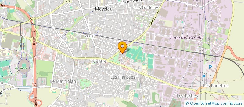 localisation de l'entreprise MONSIEUR LUDOVIC ASSAHORE  MEYZIEU