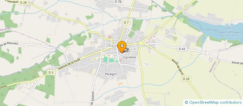 localisation de l'entreprise MONSIEUR LUDOVIC AUDOUY  MONTAMAT