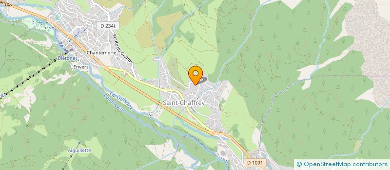 localisation de l'entreprise MONSIEUR LUDOVIC AUTHOSSERRE  SAINT-CHAFFREY