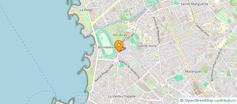 localisation de l'entreprise MONSIEUR LUDOVIC AZIBI à MARSEILLE