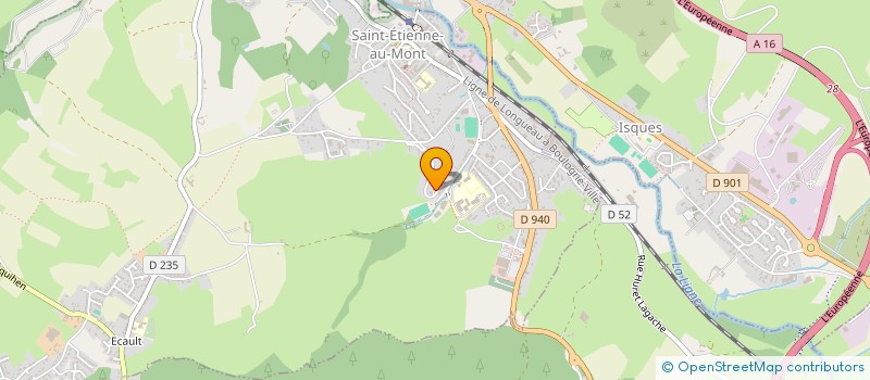 localisation de l'entreprise MONSIEUR LUDOVIC BACQUET  SAINT-ETIENNE-AU-MONT