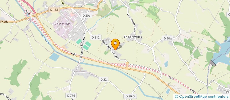 localisation de l'entreprise MONSIEUR LUDOVIC BADIBANGA  VERFEIL