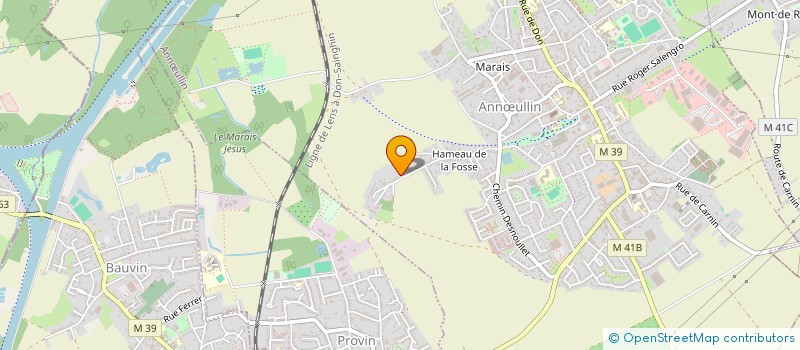 localisation de l'entreprise MONSIEUR LUDOVIC BAILLET  ANNULLIN