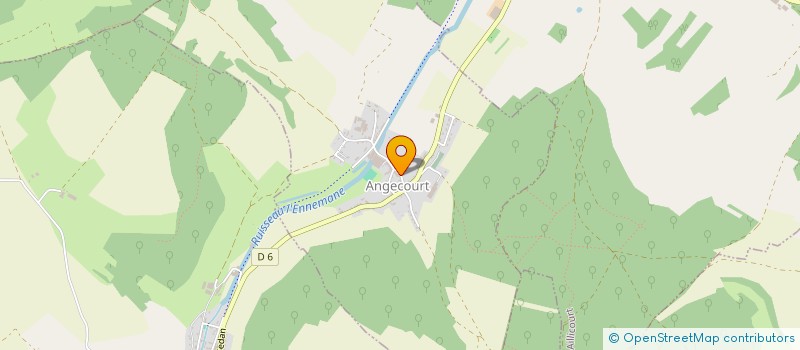 localisation de l'entreprise MONSIEUR LUDOVIC BAILLY  ANGECOURT