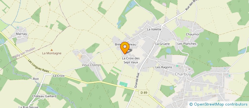 localisation de l'entreprise MONSIEUR LUDOVIC BALDE à CHARBUY